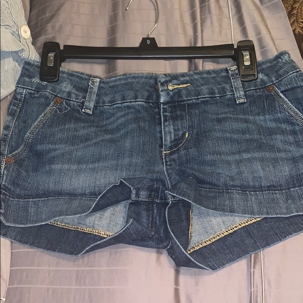American eagle jean shorts